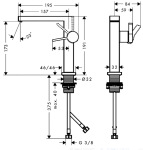 Hansgrohe 73040140 TECTURIS E - купити в інтернет-магазині Техностар