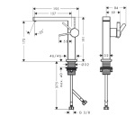 Hansgrohe 73040670 TECTURIS E  - купити в інтернет-магазині Техностар