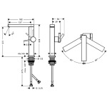 Hansgrohe 73060000 TECTURIS E CoolStart, push-open - купити в інтернет-магазині Техностар