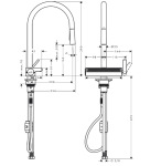 Hansgrohe 73837000 Aquno Select M81 - купити в інтернет-магазині Техностар