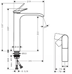 Hansgrohe 75045140 VIVENIS CoolStart - купити в інтернет-магазині Техностар