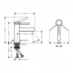 Hansgrohe 76010000 FINORIS  - купити в інтернет-магазині Техностар
