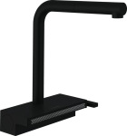Hansgrohe Aquno Select 250 2jet кухонний з витяжним виливом (73836670), Black Matt - купити в інтернет-магазині Техностар