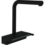 Hansgrohe Aquno Select М81 250 2jet кухонний з витяжним виливом Sbox (73830670) Black Matt - купити в інтернет-магазині Техностар