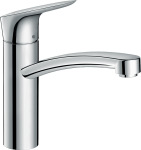 Hansgrohe Logis, довж.виливу - 220мм, поворотний, 1важіль, KM160, хром - купити в інтернет-магазині Техностар