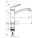 Hansgrohe Logis 71833000 - купити в інтернет-магазині Техностар