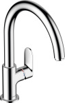 Hansgrohe Vernis Blend M35, довж.виливу - 221мм, поворотний, 1важіль, KM260, хром - купити в інтернет-магазині Техностар