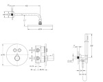 Imprese ZMK101901213 SMART CLICK  (ZMK101901237+ZMK101901214+ZMK101901215), хром - купити в інтернет-магазині Техностар