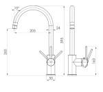 Imprese f03409001CC ARGO-S хром - купити в інтернет-магазині Техностар