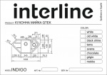Interline INDIGO black - купити в інтернет-магазині Техностар