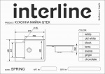 Interline SPRING black - купити в інтернет-магазині Техностар
