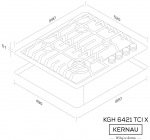 Kernau KGH 6421 TCI X - купити в інтернет-магазині Техностар