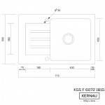 Kernau KGS F 6072 1B1D NATURAL BEIGE - купити в інтернет-магазині Техностар