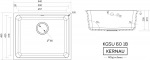 Kernau KGS U 60 1B GRAPHITE - купити в інтернет-магазині Техностар