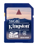 Kingston SDHC 16 GB class 4 - купити в інтернет-магазині Техностар