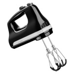 KitchenAid 5KHM6118EOB ручний 6 швидкостей чорний - купити в інтернет-магазині Техностар