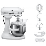 KitchenAid Heavy Duty 5KPM5EWH з відкидним блоком білий - купити в інтернет-магазині Техностар