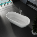 Koller Pool AquaLuxe 1700x750 White з сифоном 0202260101 - купити в інтернет-магазині Техностар