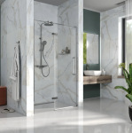 Koller Pool Cube 900*1950мм, chrome, скло 6мм clear 1504172203 - купити в інтернет-магазині Техностар