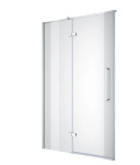 Koller Pool Cube 900*1950мм, chrome, скло 6мм clear 1504172203 - купити в інтернет-магазині Техностар
