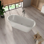 Koller Pool Elara 1700x700 White з сифоном 0267260101 - купити в інтернет-магазині Техностар