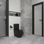 Koller Pool GRACE комплект : унітаз підлоговий з сидінням Soft-close + бачок, чорний матовий 1808560699 - купити в інтернет-магазині Техностар