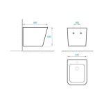 Koller Pool KVADRO підвісне 1510580198 - купити в інтернет-магазині Техностар