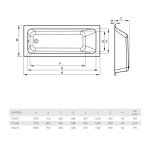 Koller Pool Kvadro 170х70 - купити в інтернет-магазині Техностар
