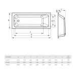 Koller Pool Kvadro 170х80 - купити в інтернет-магазині Техностар
