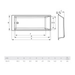 Koller Pool Line 180х70 - купити в інтернет-магазині Техностар