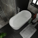 Koller Pool PureLine 1600x800 White з сифоном 0266250101 - купити в інтернет-магазині Техностар