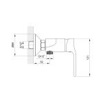 Koller Pool STREAM змішувач для душу 1157320305 - купити в інтернет-магазині Техностар