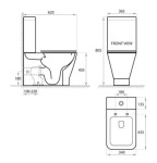 Koller Pool TREND SMART комплект : унітаз підлоговий з сидінням Soft-close + бачок (змив Tornado 3.0) 1886570199 - купити в інтернет-магазині Техностар