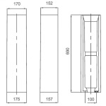 Kolo Status П'єдестал 2370000UA - купити в інтернет-магазині Техностар