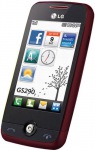 LG GS290 Cookie Fresh wine red - купити в інтернет-магазині Техностар