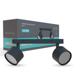 Ledcoin ML411-2 під лампу чорний - купити в інтернет-магазині Техностар