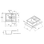 Lidz 650x500/200 COL-06 (LIDZCOL06650500200) - купити в інтернет-магазині Техностар