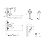 Lidz Anny 005C2 LDANN005C2CRM35102 Chrome - купити в інтернет-магазині Техностар