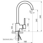 Lidz Aria 015F (k35)  LDARI015FGRP49559 Graphite - купити в інтернет-магазині Техностар