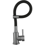 Lidz Aria 015F3 (k35) з гнучким виливом LDARI015F3BGRP49564 Graphite/Black - купити в інтернет-магазині Техностар