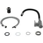 Lidz Aria 015F3 (k35) з гнучким виливом LDARI015F3BGRP49564 Graphite/Black - купити в інтернет-магазині Техностар