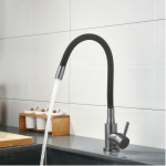 Lidz Aria 015F3 (k35) з гнучким виливом LDARI015F3BGRP49564 Graphite/Black - купити в інтернет-магазині Техностар