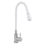 Lidz Aria 015F31 з гнучким виливом (k35) LDARI015F31WNK36981 White / Nickel - купити в інтернет-магазині Техностар