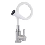 Lidz Aria 015F31 з гнучким виливом (k35) LDARI015F31WNK36981 White / Nickel - купити в інтернет-магазині Техностар