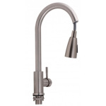 Lidz Aria 015FL з висувним виливом (k35) LDARI015FLNKS34945 Nickel - купити в інтернет-магазині Техностар