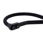 Lidz Aria 020F3 з гнучким виливом з підключенням для питної води (k35) LDARI020F3BLA39212 Black Matt - купити в інтернет-магазині Техностар