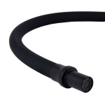 Lidz Aria 020F3 з гнучким виливом з підключенням для питної води (k35) LDARI020F3BLA39212 Black Matt - купити в інтернет-магазині Техностар