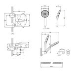 Lidz Astra 006 LDAST006CRM48087 Chrome - купити в інтернет-магазині Техностар