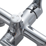 Lidz Astra 1030 на три споживачі (з виливом) (k35) LDAST1030CRM48086 Chrome - купити в інтернет-магазині Техностар