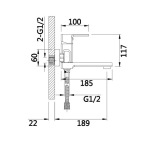 Lidz Dozorca 0051 LDDOZ0051CRM45404 Chrome - купити в інтернет-магазині Техностар